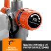 1200W 3800Psi Airless Paint Sprayer W/7.6M Hose,Flexible Suction Tube,33Cm Extended Nozzle