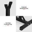 2X 103-165Cm Height Adjustable Squat Rack Weight Lifting Barbell Stand 300Kg Capacity