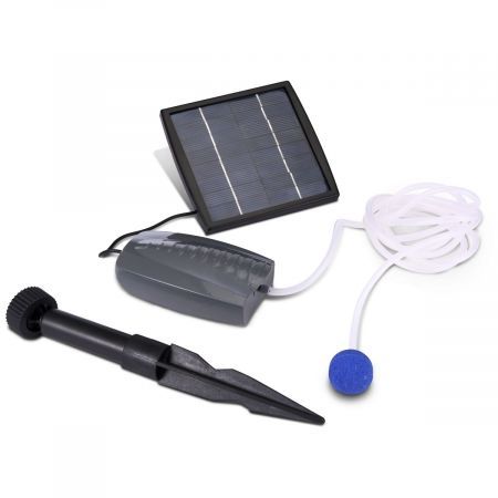 1.5W Solar Powered Super Oxygen Output Air Pump Also Use In Fishing, Fish Transportation