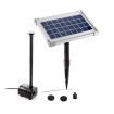 3.5W 4 Water Effects Garden Solar Foutain Water Pump W/0.6M Spray Height For Pool Pond