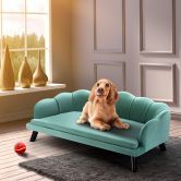 XL Soft Well Padded Dog Bed Petsofa W/4 Raised Leg Away From Mold,Small Insect, Max 50Kg