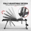 Foldable Fully Adjustable Home Gym Workout Weight Bench W/ Flat Incline Decline Modes