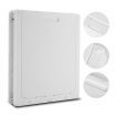 XL Easy Assemble Safe 2-Way Lockable Pet Flap Door For Dog Cat Freely In/Out-White