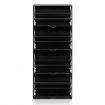 60 Pairs Shoe Cabinet Footwear Storage Cupboard, 4 Racks W/3 Compartments Each