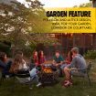 28" Outdoor Fire Pit Portable Fireplace Brazier Patio Heater Easy To Empty & Clean