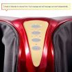 Relaxing 3D Shiatsu Heated Foot Calf Massager -Press,Pinch,Rub W/ 3 Intensity Level