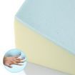 Car Home Office Cool Gel Memory Foam Wedge Pillow W/Bamboo Fabri Antibacterial