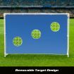 1.2M Portable Kids Soccer Goal Football Practice & Training Net Ideal For Backyard
