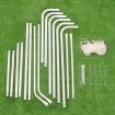 1.2M Portable Kids Soccer Goal Football Practice & Training Net Ideal For Backyard