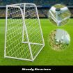 1.2M Portable Kids Soccer Goal Football Practice & Training Net Ideal For Backyard