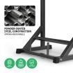 100-150Cm Height Adjustable Squat Rack Weight Lifting Barbell Stand 300Kg Capacity
