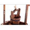 Garden Decor Timber Fir Wooden Wishing Well Flower Pot Built To Last For Years