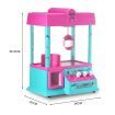 Kids Coordination Develop Toy Mini Candy Grabber Claw Machine W/Music, 24 Coins