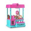 Kids Coordination Develop Toy Mini Candy Grabber Claw Machine W/Music, 24 Coins