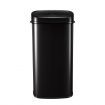 68L Kitchen Automatic Touchless Sensor Bin Stainless Steel Easy To Clean-Black