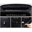 68L Kitchen Automatic Touchless Sensor Bin Stainless Steel Easy To Clean-Black