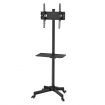 Height Adjustalbe Angle Titable Free Moving Tv Stand For 23"-55" Screen Max 30Kg