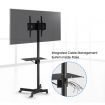 Height Adjustalbe Angle Titable Free Moving Tv Stand For 23"-55" Screen Max 30Kg