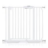 77Cm Tall 75-85Cm Width Pet Child Safety Gate Barrier Fence W/10Cm Extension Width