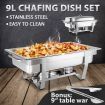 9L Bain Maire Bow Chafing Dish Set Stainless Steel Food Buffet Warmer