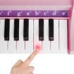 8 Rhythms 37 Key Kids Electric Organ W/Learning Flash Keyboard Light+Stool