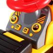 Kids Ride On Bulldozer Toy W/Stones & Safety Helmet Great Gift Idea