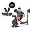 Adjustable Incline Weight Bench Multi Exercise Home Gym Fitness Station