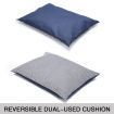 XXL Cosy Thick Padded Pet Bed W/Detach Washable Leece Cushion,Blanket,Bone