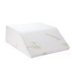 Back Leg Elevation Wedge Pillow W/ High Density Memory Foam W/Bamboo Cover