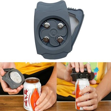 Can Opener, Corkscrew, Can Opener, Beer Can Opener, Soda Can Opener Suitable for most 19 oz beverage cans