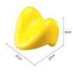 PU EVA Neck and Shoulder heart-shape Cushion Cervical Traction Device for TMJ Pain Relief and Cervical Spine Alignment