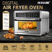 Maxkon 25L Digital Air Fryer Convection Oven Cooker 1800W Less Oil with 10 Cooking Presets