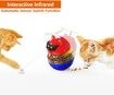 Cat Toy Automatic, Pet Toy Balls, Multifunctional Interactive Laser Cat Toy with Swing Tumbler USB Charging