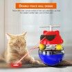 Cat Toy Automatic, Pet Toy Balls, Multifunctional Interactive Laser Cat Toy with Swing Tumbler USB Charging