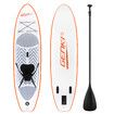 GENKI Stand Up Paddle Board Inflatable SUP Surfboard Kayak with Seat Orange