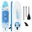 GENKI 2 In 1 SUP Inflatable Stand Up Paddleboard Surfing Board Kayak Blue