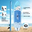 GENKI 2 In 1 SUP Inflatable Stand Up Paddleboard Surfing Board Kayak Blue