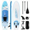 GENKI Inflatable Stand Up Paddle Board SUP Kayak Surfboard with Seat Blue