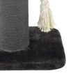101Cm Cat Scratching Post Climbing Tree Gym Pole W/ Rope, Soft Plush Mat