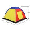 Kids Tent & Teepee Tunnel Play Set W/Kid-Friendly Durable Nylon Material