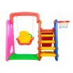 Kids Safety Swing And Slide Play Set W/Basketball Hoop Easy To Assemble