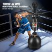 Genki Free Standing Punching Boxing Bag Stand Adjustable Height Rotating Arm Speed Ball