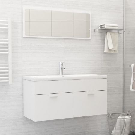 Bathroom Furniture Set White Chipboard Bathroom Furniture Set White Chipboard