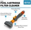 Pro Premium Pool and Spa Filter Cartridge Cleaner, Removes Debris and Dirt from Pool Filters in Seconds, Heavy Duty & Durable Pool Cartridge Filter Cleaner