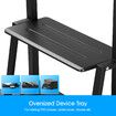 40 to 100 Inch Mobile TV Stand Freestanding TV Bracket Adjustable Television Mount