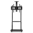 40 to 65 Inch Mobile TV Floor Stand Freestanding Television Bracket Adjustable TV Mount