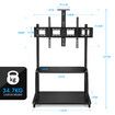 60 to 110 Inch Mobile TV Stand Freestanding TV Bracket Adjustable Television Mount