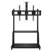 60 to 110 Inch Mobile TV Stand Freestanding TV Bracket Adjustable Television Mount