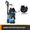 Smart High Pressure Washer Electric Cleaner Water Cleaning Sprayer LCD with Spray Gun Hose