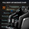 HOMASA LCD touch screen Full Body Massage Chair Zero Gravity Recliner